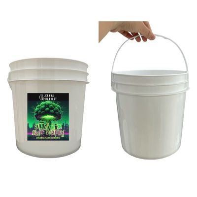 Aanpassen van voedsel badjes Plastic popcorn emmer met chemisch materiaal en hoge duurzaamheid