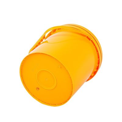 Transparante plastic emmer van 5 liter met uitlaatdeksel voor vloeistofcontainer GAP/ISO/FDA-certificaat