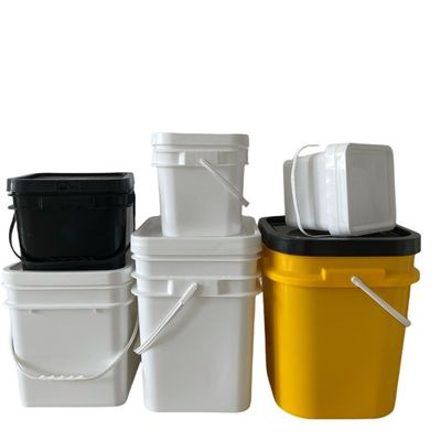 1L/2L/3L/4L/5L opslagpot Duurzaam en veelzijdig polypropyleen vierkant emmer met deksel