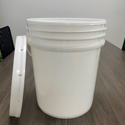 Silk Screen/Heat Transfer/IML Printing Plastic Bucket 5L/10L met afsluitbaar deksel