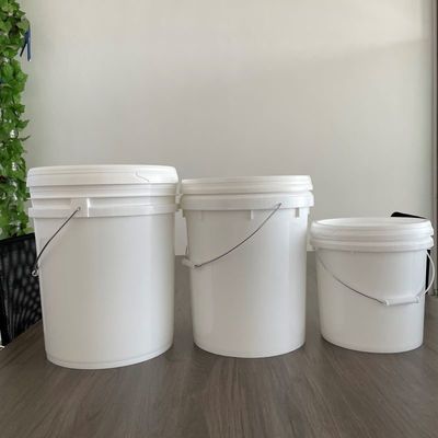 Silk Screen/Heat Transfer/IML Printing Plastic Bucket 5L/10L met afsluitbaar deksel