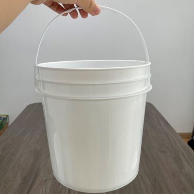 Polypropyleen chemische plastic emmer met deksel van 1 tot 7 gallon