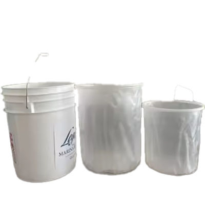 Rode aangepaste voering voor verflijm en chemische vloeistof in plastic emmercontainer