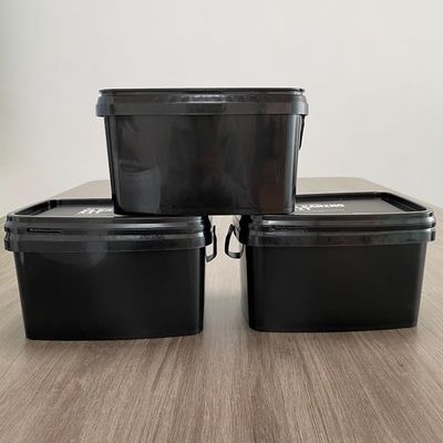 GAP/ISO/FDA gecertificeerde rode vierkant ijscontainer met aangepaste afdrukken en aanpassen