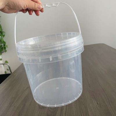 Polypropyleen op maat gemaakt bad 3L 4L 5L 8L 10L container Plastic emmer met deksel