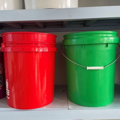 Polypropyleen op maat gemaakt bad 3L 4L 5L 8L 10L container Plastic emmer met deksel