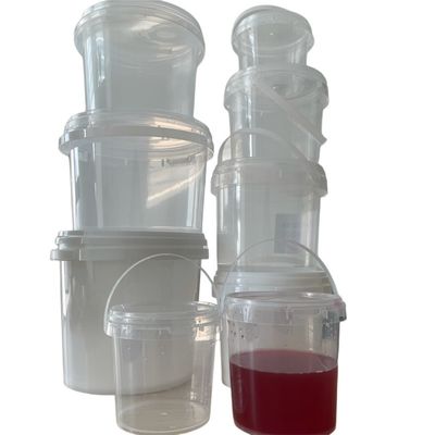 Custom 32oz Donuts Bucket Acai Buil PP Take Away Container Zwart Aanpassen van uw bestelling