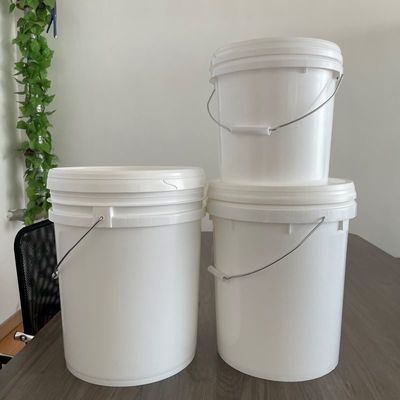 Polypropyleen Plastic Bucket Food Safe 5L 10L 15L 20L Verpakking Container Drum met deksel