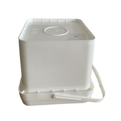 1 liter vierkante emmer met deksel 4 liter Dikte 1,0 tot 2,5 mm Gereedschapsopslagoplossing