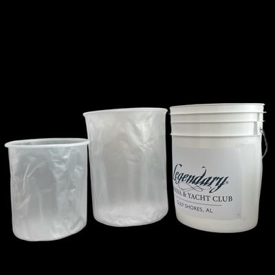 Silk Screen/Heat Transfer/IML Printing 20L Plastic Bucket Liner voor verf emmer container
