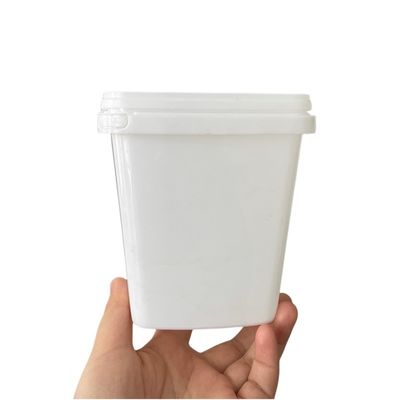 Vierkante emmer 32 oz voedsel emmer met warmte-overdracht drukwerk en GAP / ISO / FDA certificaat