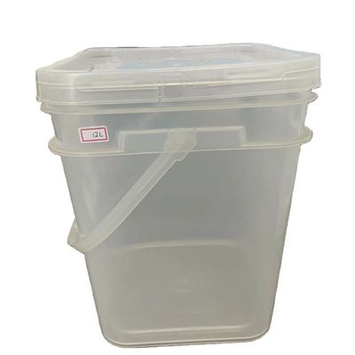 Op maat gemaakte vierkant 1L 2L 3L 4L 5L 10L 15L 16L 18L 20L 25L PP plastic vat voor groothandel