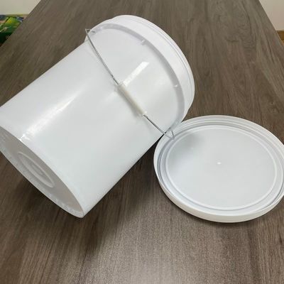 Verkoop 20L ronde plastic emmer met schroef deksel Printing Silk Scream/Heat Transfer/IML