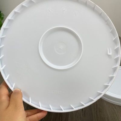 Verkoop 20L ronde plastic emmer met schroef deksel Printing Silk Scream/Heat Transfer/IML
