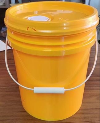 20L ronde plastic container met handvat voor verf