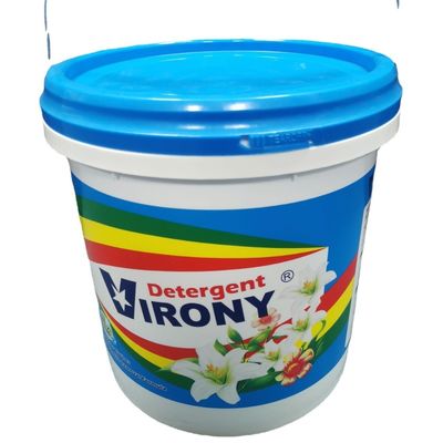 1.0 tot 2,5 mm Dikte Ronde plastic emmer voor wasmiddelpoeder Ronde emmer