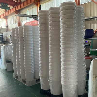 Ronde of vierkant 1L tot 25 liter plastic opslagcontainer met hoge duurzaamheid