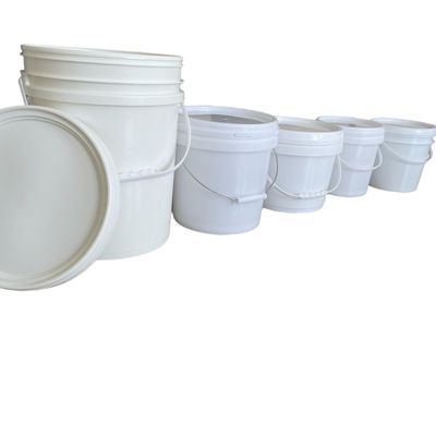 1L 2L 5L PP Verpakkingscontainer Plastic Drum Seal Verf Emmer Emmers met handvaten