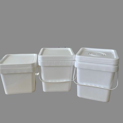 Ronde of vierkant 10 liter HDPE plastic emmer Duurzaam en stevig 1,0-2,5 mm Dikte