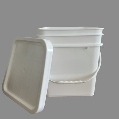 Ronde of vierkant 10 liter HDPE plastic emmer Duurzaam en stevig 1,0-2,5 mm Dikte