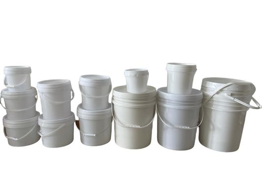 ISO gecertificeerd 1 Gallon 2 Gallon 3 Gallon 4 Gallon 5 Gallon plastic emmer met deksel