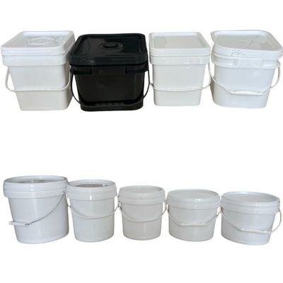 Aanpassen 1L-8L Plastic IJs Cream Bucket voor vrieswaterbestendige verpakkingscontainers