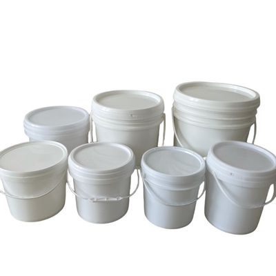 3L 4L 5L 6L 8L 10L 18L emmers met deksel Plastic emmercontainer met lekvrije deksel