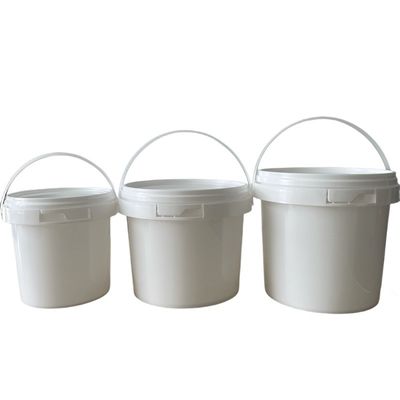 3L 4L 5L 6L 8L 10L 18L emmers met deksel Plastic emmercontainer met lekvrije deksel