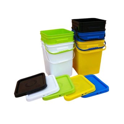 GAP/ISO/FDA gecertificeerd 4L 5L 10L 15L 16L 18L 20L 25L voedselkwaliteit PP-plastic emmer
