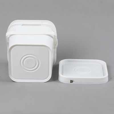 Huisdiervoedsel 5L 6L 8L 10L Vierkante Plastic Bucket met deksel Recycle