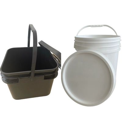 Aanpassen 5L / 8L ronde plastic emmer voor mineraalwater 1,0-2,5 mm dik en duurzaam