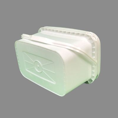 Vierkante plastic emmer met handgreep, aangepaste kleur, rond of vierkant GAP/ISO/FDA-certificaat