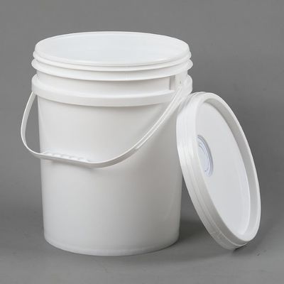 Gravure Printed 25L Plastic Bucket met deksel Duurzaam en aanpasbaar