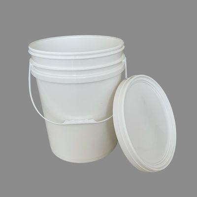 Gravure Printed 25L Plastic Bucket met deksel Duurzaam en aanpasbaar