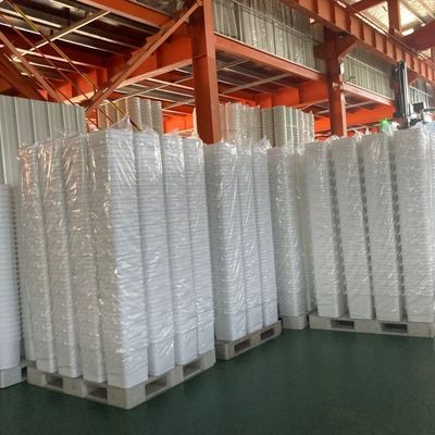 Gebruikelijke vierkante plastic emmer met deksel en handvat 1L 2L 3L 4L 5L 6L 7L 8L 9L 10L