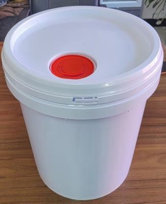 Zilkschermdruk Makkelijk te openen 5 Gallon 6 Gallon Plastic Bucket Bucket met handvat