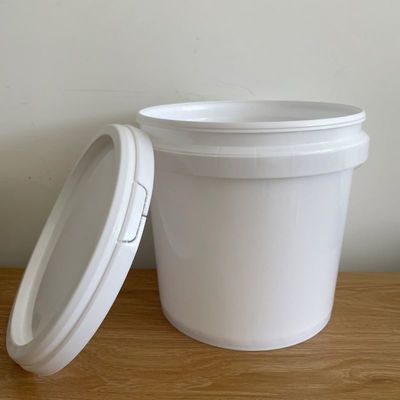 Ronde of vierkant 5L plastic emmers met ijzeren handvat aanpasbaar en duurzaam