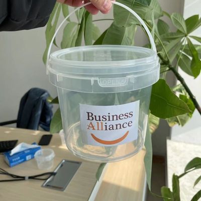 Aanpassen 500ml vierkant emmer PP materiaal voor uw drank productie behoeften