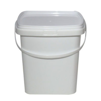 Voorraad emmer 500 ml heldere plastic container met accessoires en certificaat van conformiteit