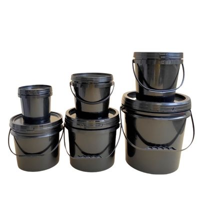1-5L heldere plastic emmer met een dekseldikte van 1,0 tot 2,5 mm Duurzaam en langdurig