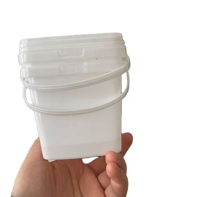 1.0 tot 2,5 mm dikke plastic emmer met deksels en handvaten voor aangepaste verpakkingen