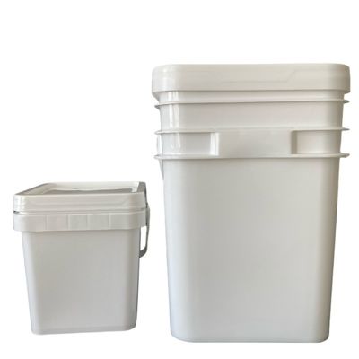 1L/2L/3L/4L/5L opslagpot Duurzaam en veelzijdig polypropyleen vierkant emmer met deksel