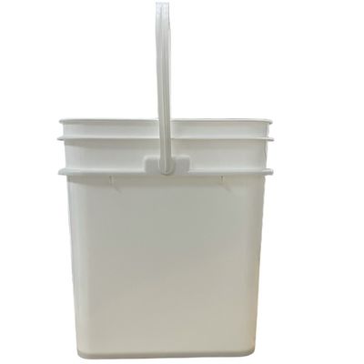 1L/2L/3L/4L/5L opslagpot Duurzaam en veelzijdig polypropyleen vierkant emmer met deksel