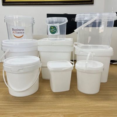 Verpakking van snacks Plastic emmer met een dikte van 1,0 tot 2,5 mm
