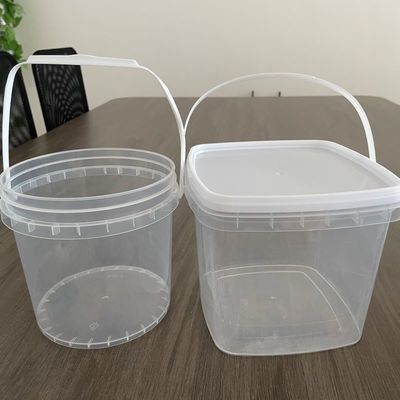 Pas uw 3L/4L/5L/6L/8L/10L plastic emmer aan met luchtdichte deksel geavanceerde technologie
