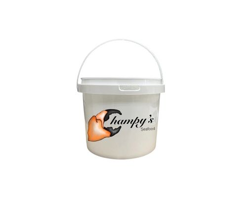Polypropyleen/HDPE 1 liter plastic container met een stevig en duurzaam deksel