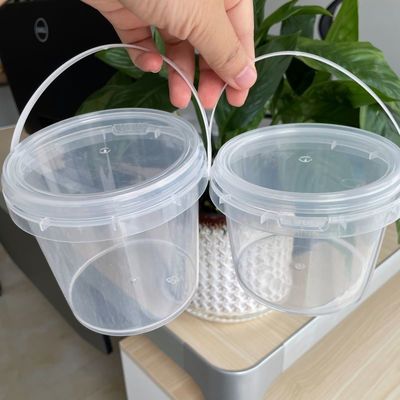 Plastic emmer met een dikte van 1,0 tot 2,5 mm voor wasmiddel Robuust en praktisch ontwerp