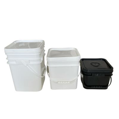 5L 6L 8L 10L 15L 18L 20L emmercontainer met accessoires emmers deksel en handvat