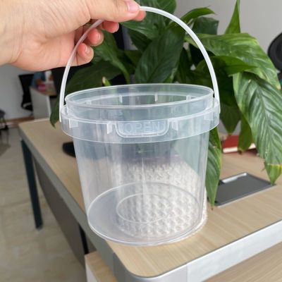 500 ml ronde plastic container met deksel voedselkwaliteit transparante ronde 8/12/16/24/32 oz