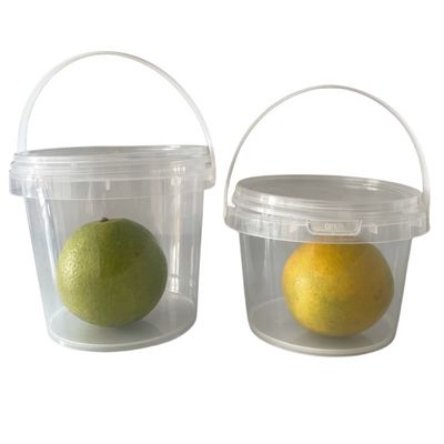 200 ml 300 ml 500 ml 750 ml 1 liter plastic emmer met deksel en handvat